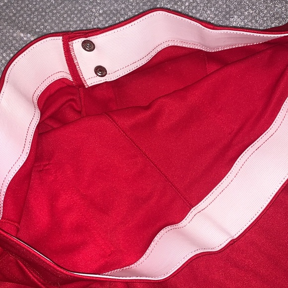 Voit Vintage 90s Red Cycling Bike Athletic Shorts Size XL 40-42 - Picture 8 of 8